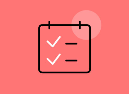 Notebook icon with checkmarks