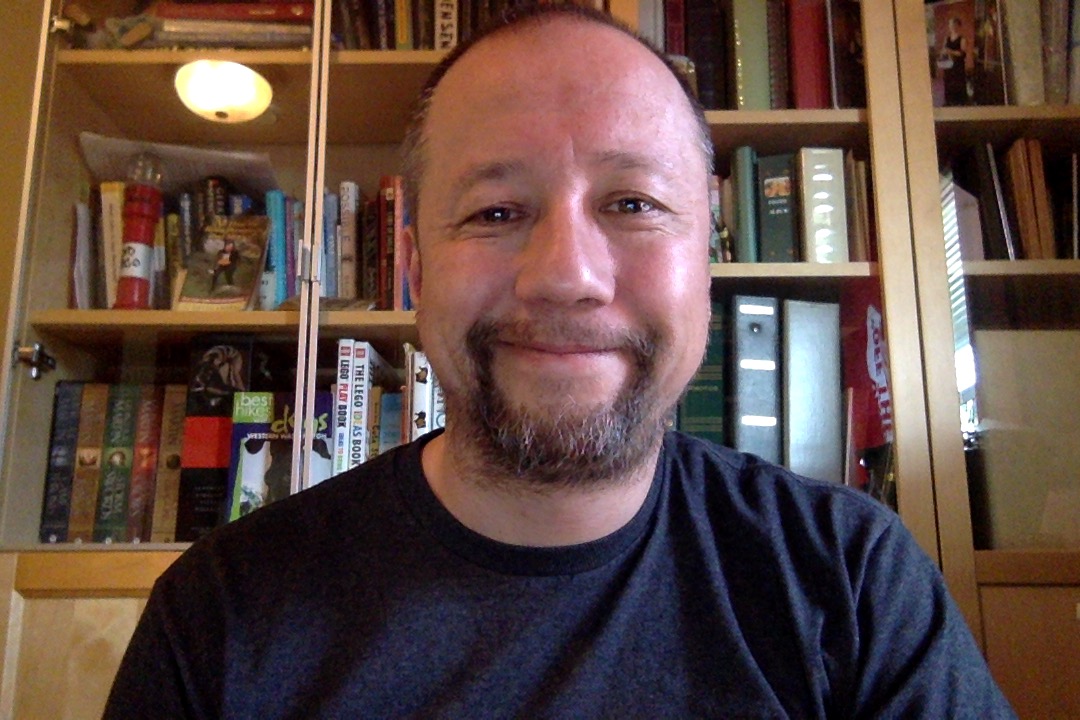 A selfie of Telford Burtts- one of SiteCrafting's project managers