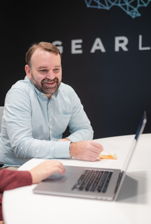 UX employees working together.