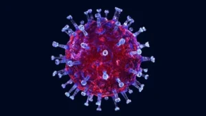 GIF of a virus
