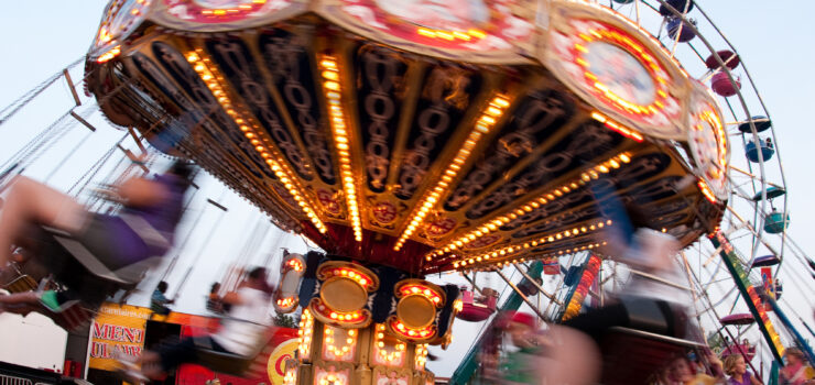 Fair swing ride