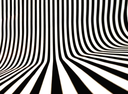 Black and white stripes