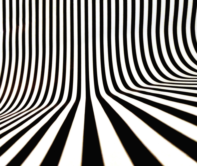 Black and white stripes