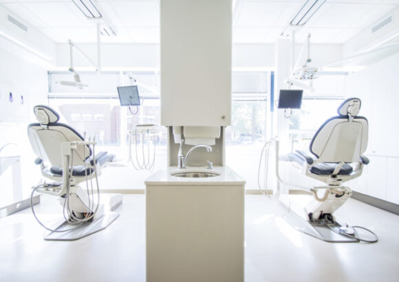 Dental practice office.