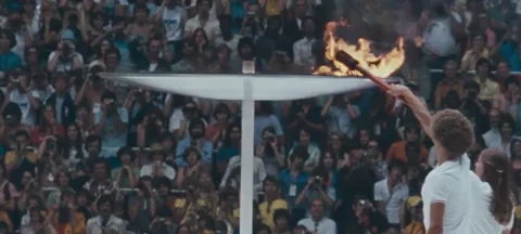 GIF of olympic lighting ceremony