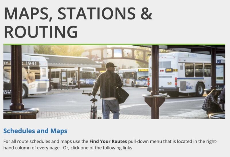 Improving Transit Website Usability: Common Issues and Solutions 1