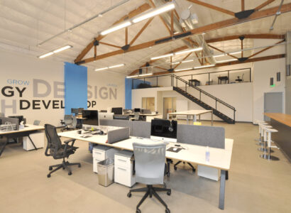 Empty SiteCrafting office.