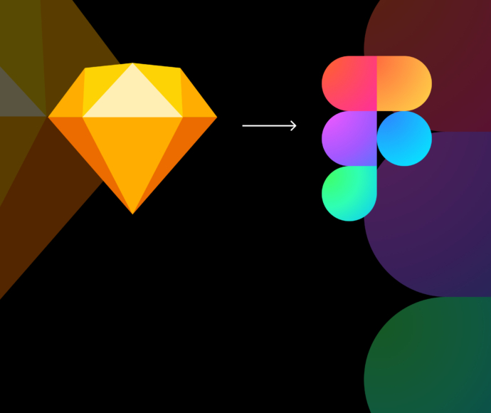 Sketch and Figma logos