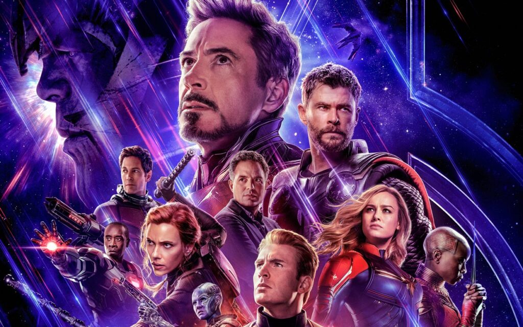 Movie poster of Avengers End Game