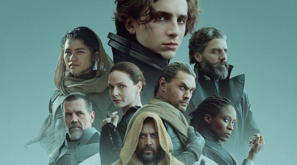 Movie poster of the cast from Dune